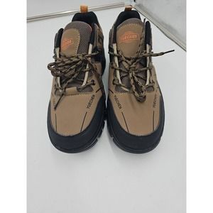 Yuechen Mens Walking Hiking Shoes Size 10 Tan